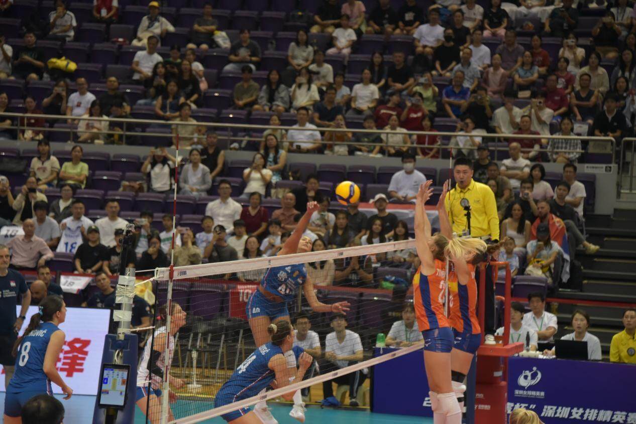 体育馆精彩, 深圳女排精, KNkSe